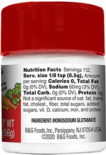Accent All Natural Flavor Enhancer, 2 Ounce Pack of 24, Model 1149871