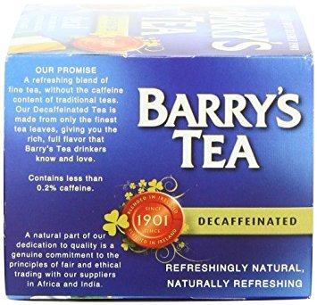 Barry'S Tea, Decaffeinated, 40 Teabags (Pack Of 6)