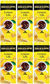 Bigelow Lemon Lift Black Tea Bags 28-Count Boxes (Pack Of 6) Lemon Flavored Black Tea Naturally & Artificially Flavored