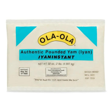 Ola Ola Authentic Pounded Yam (Iyan), 2lbs