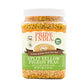 Pride Of India - Pack Of 6 - Indian Split Yellow Pigeon Peas - Protein & Fiber Rich Toor (Arahar) Dal, 3 Pound Jar