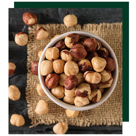 1 Lb | Holmquist Hazelnuts Dry (Air) Roasted Hazelnuts | Unsalted | Non-Gmo, Gluten Free, Kosher, Resealable, Keto-Friendly | Gr