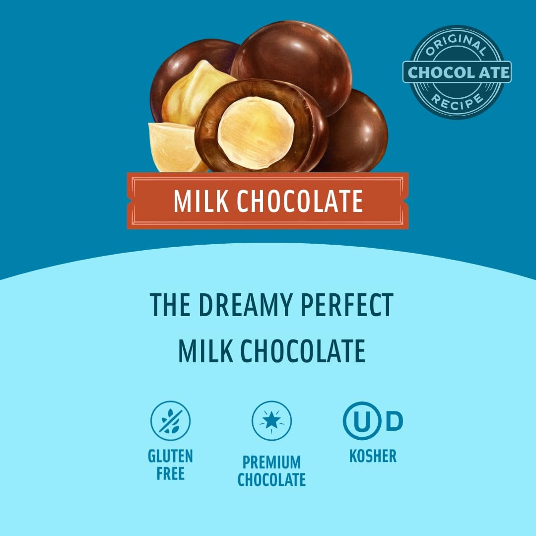 Mauna Loa Chocolate Covered Macadamia Nuts, Milk Chocolate, Cocoa Dusted, 8 Oz