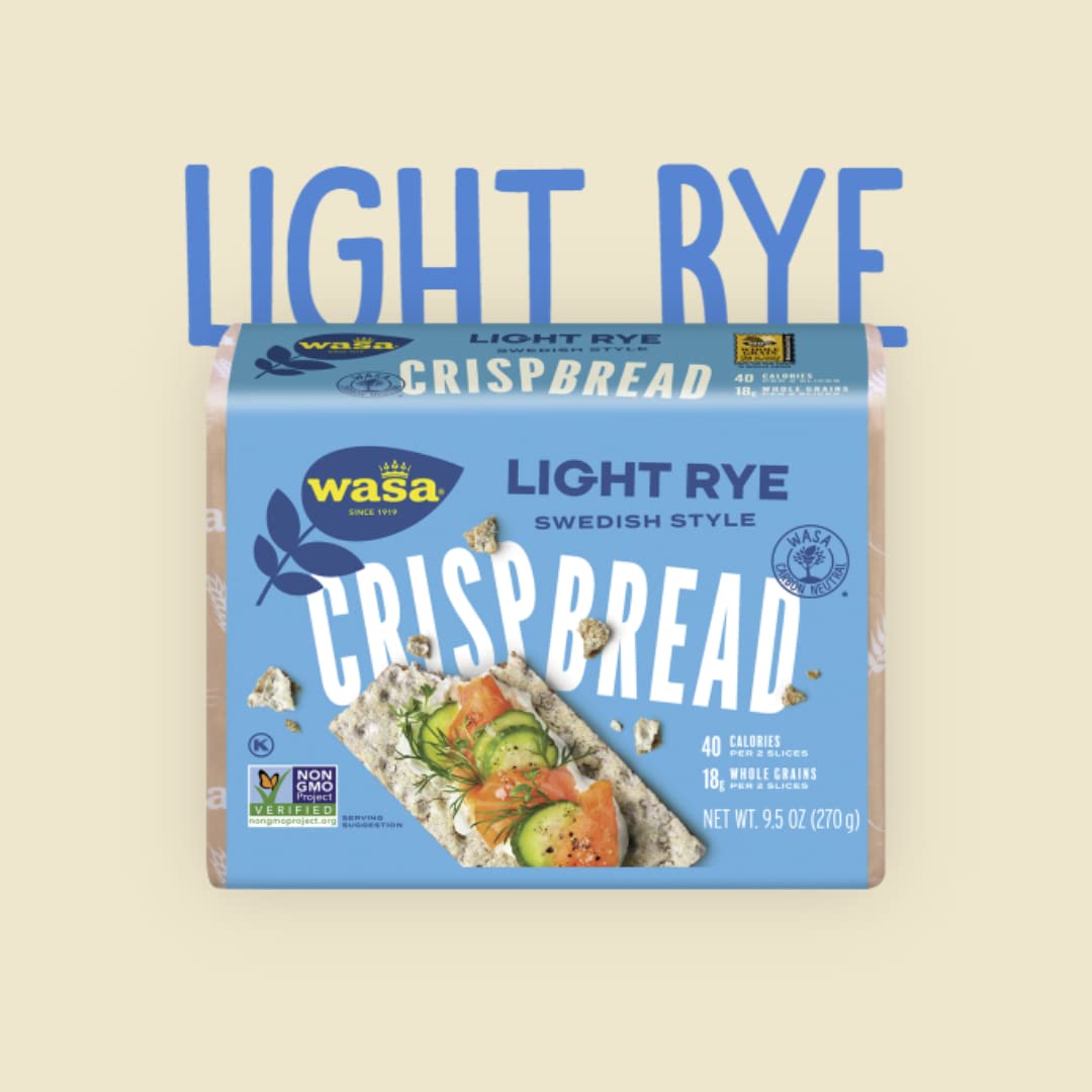 Crispbread Variety 4-Pack: Multi Grain, Whole Grain, Rye Lite & Sourdough
