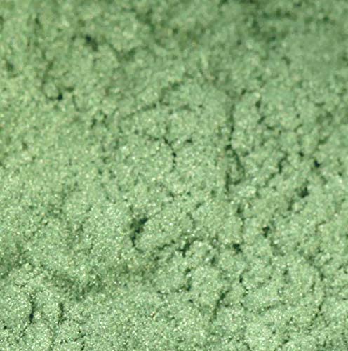 Luster Dust - Leaf Green (4G 1X Jar) | Edible Vegan Dust & Paint For Cake Decorating, Ice Cream, Desserts, Cocktails And Beverag