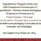 40G Organic Piri Piri Peri Peri Spice Hot Chilli Pepper Whole Pod From Portugal African Bird'S Eye