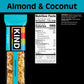 KIND Nut Bars, Almond & Coconut, Gluten Free, Low Sodium, 3g Protein, 12 Count