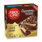 Fiber One Supreme Brownie Cookie Dough, (2 Pack) 5.65 Oz. Boxes