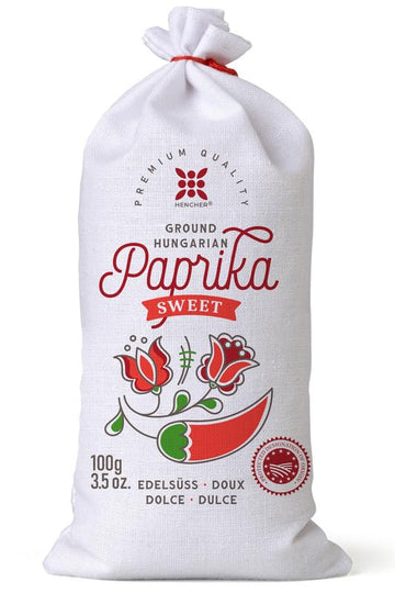 Real Hungarian Paprika Powder (Sweet, 3.5Oz/100G) Imported From Hungary