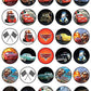 30 X Edible Cupcake Toppers - Cars Lightning Mcqueen Themed Collection Of Edible Cake Decorations | Uncut Edible On Icing Sheet