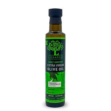 Early Harvest Extra Virgin Olive Oil - Greek - Organic - OU Kosher Certified - NonGMO - Gluten Free - Paleo - Keto - Cold Presse