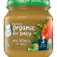 Gerber 2Nd Foods, Organic For Baby, Non-Gmo, Apple Spinach With Kale Flavor, 4 Ounce (Pack Of 10)