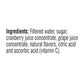 Tropicana Juice Beverage, Cranberry Juice, 15.2 Fl Oz (Pack Of 12) - Real Fruit Juices, Vitamin C Rich, No Added Sugars, No Artificial Flavors