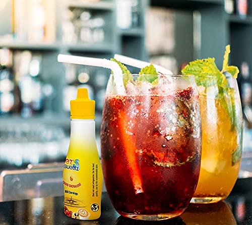 EZ-Sweetz (2.0oz - Liquid Sweetener 800 Servings/Bottle) (Original, 3 Pack)