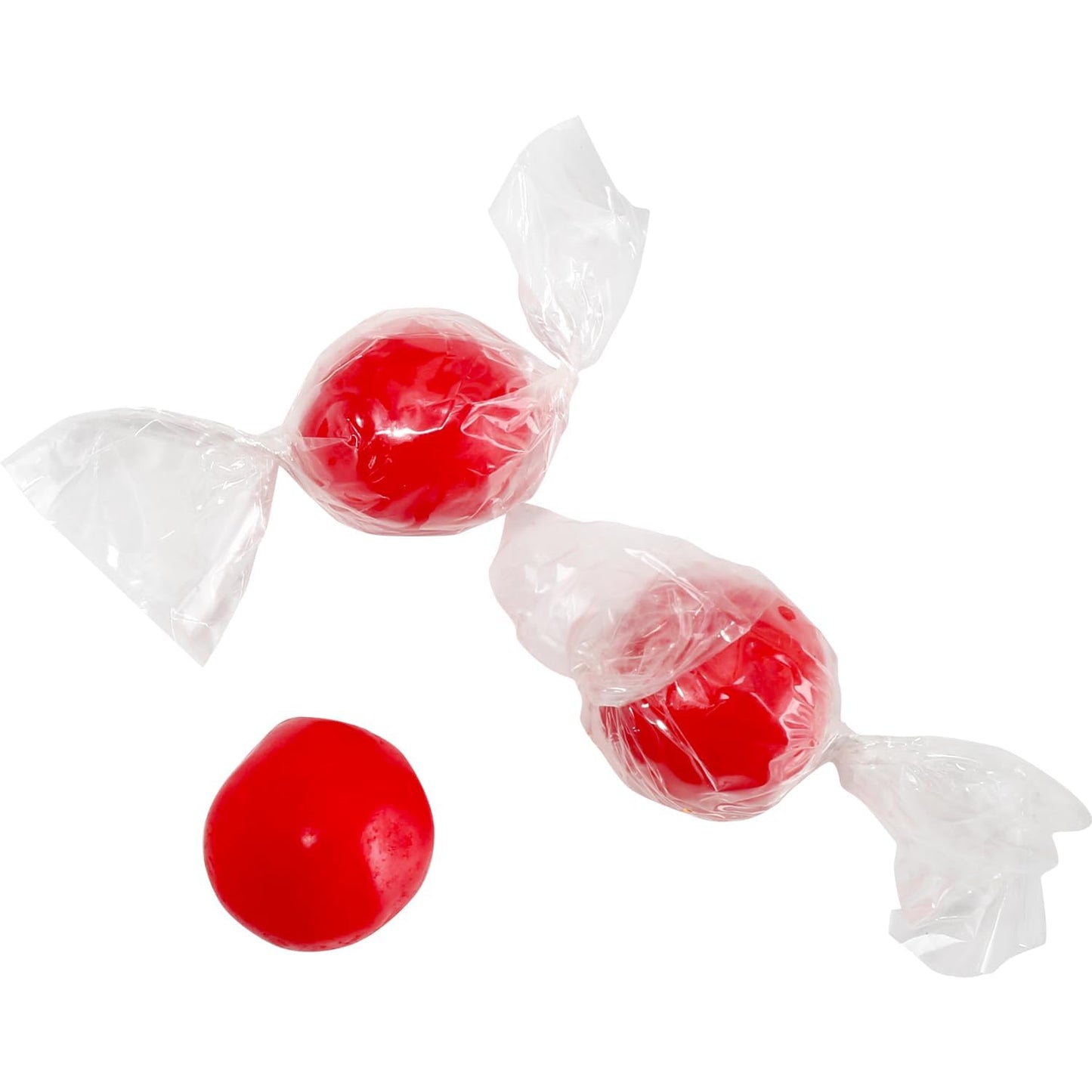 Red Hot Cinnamon Candy Balls - 5 Pounds - Red Fire Candy Bulk - Individually Wrapped