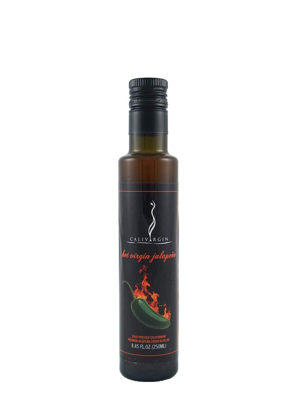 Calivirgin Jalapeno Olive Oil - Jalapeno Infused Extra Virgin Olive Oil - Cold Pressed Olive Oil - Jalapeno Flavored Olive Oil -