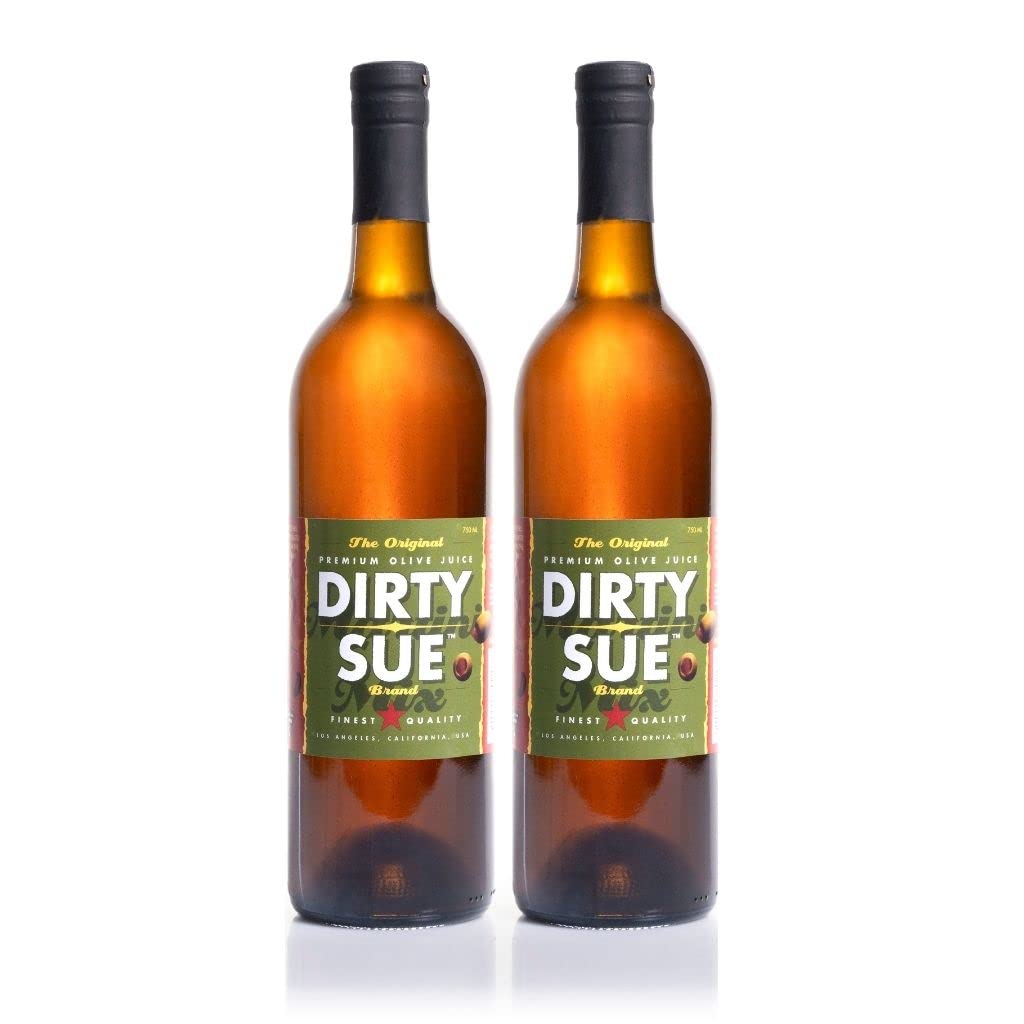 Dirty Sue Premium Olive Juice Martini Mix, 25 Fl Oz (Pack of 2)