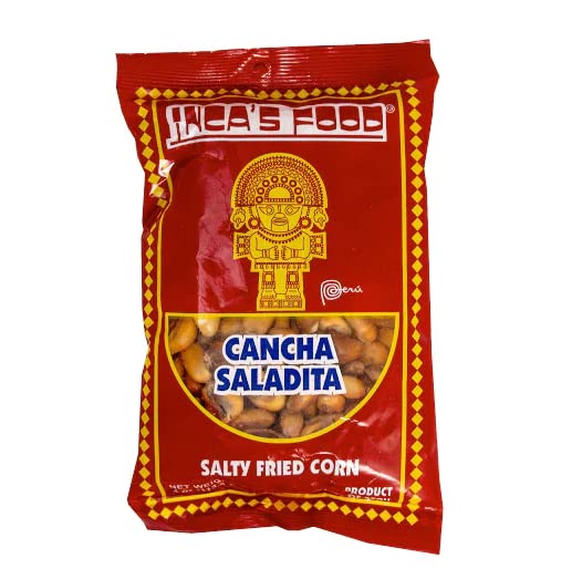 Inca'S Food Maiz Cancha Saladita/Salty Toasted Corn 4 Oz. - Pack Of 2 - Product Of Peru