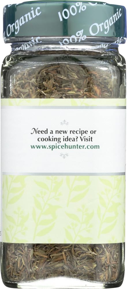 Spice Hunter Thyme Organic, 0.6-Ounce Unit (Pack of 6)