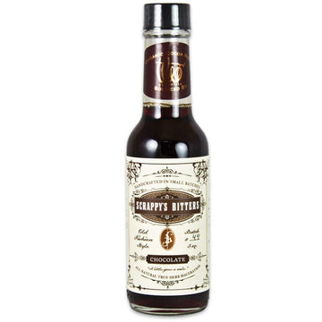 Scrappy's Bitters - Chocolate, 5 oz - Organic Ingredients, Finest Herbs & Zests, No Extracts, Artificial Flavors, Chemicals or D