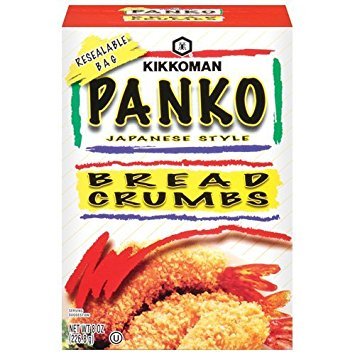 Kikkoman Panko Bread Crumbs, 8oz Box, Pack of 3, Ideal for Breading and Coating
