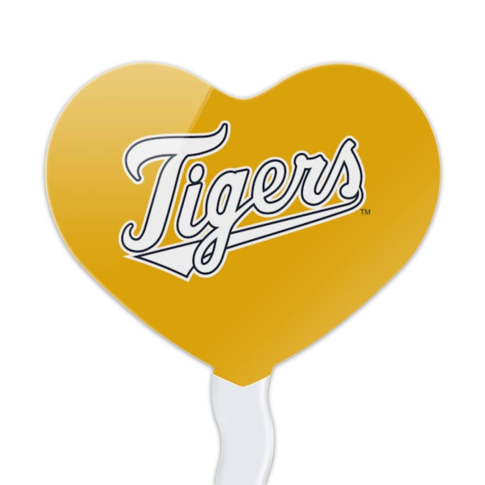 GRAPHICS & MORE Cupcake Picks Set of 6, Acrylic, East Texas Baptist University Secondary Logo
