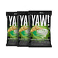 YAW! Baked Baguette Bites, Sour Cream & Onion, Non-GMO, 3 Pack, 6oz, Yellow