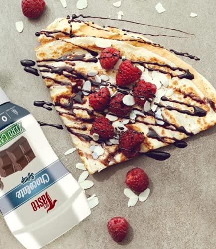 Mrs Taste Sugar Free Chocolate Syrup, Zero Calories, Zero Sodium, Zero Sugar, High Fiber, Keto Friendly, Paleo Friendly, Condime