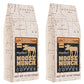 Moose Munch Gourmet Ground Coffee By Harry & David, 2/12 Oz Bags (Milk Chocolate Caramel)