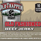 LYZAS SWEETS &   Old Trapper Double Eagle Beef Jerky Gift Set - 10.5 oz (Pack of 2) with Bonus Magnet - Old Fashioned & Spicy
