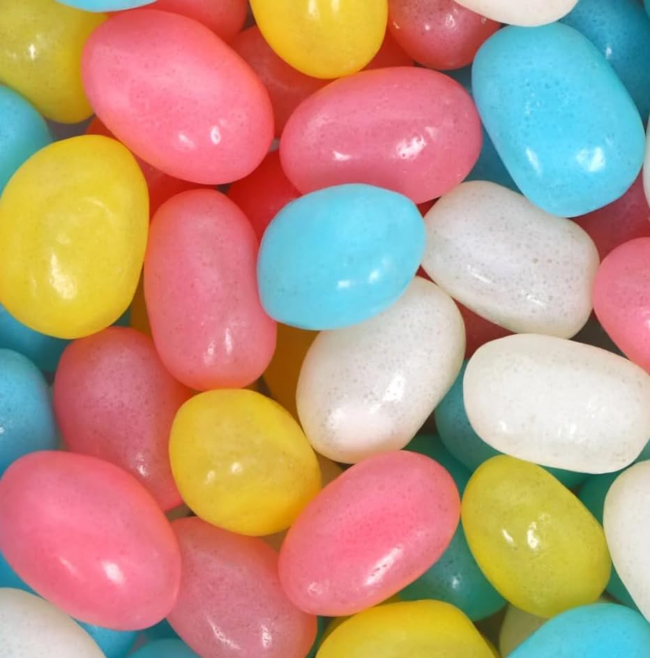 Peeps Marshmallow & Fruit Jelly Beans 16Oz Easter Basket Egg Hunt Candy - Includes Pitching Pigeon Brand Magnet