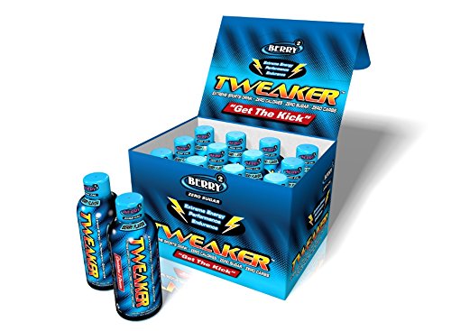 Tweaker Energy Tweaker Berry-Energy Shot 2oz Singles Pack of 12 - Berry, Grape, Mango Peach, Pomegranate, Strawberry