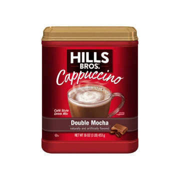 Hills Bros. Flavor Coffee (Double Mocha, 16 Ounce (Pack of 8)