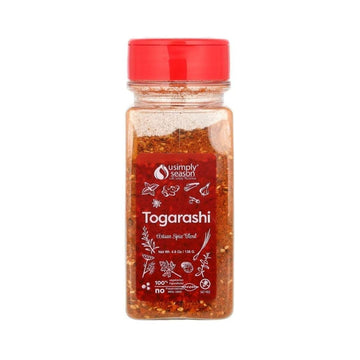 USIMPLY SEASON Togarashi Spice - Vegan, Non-GMO, 4.8 oz - Ideal for Seasoning, Marinades, Rubs, Made in USA