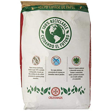 CRUZ DE MALTA Yerba Mate 2 Pack - 4.4lbs (2 Kilos) - Green, 2.2 Pound Size