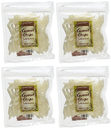 Trader Joe'S Coconut Strips (Pack Of 4)