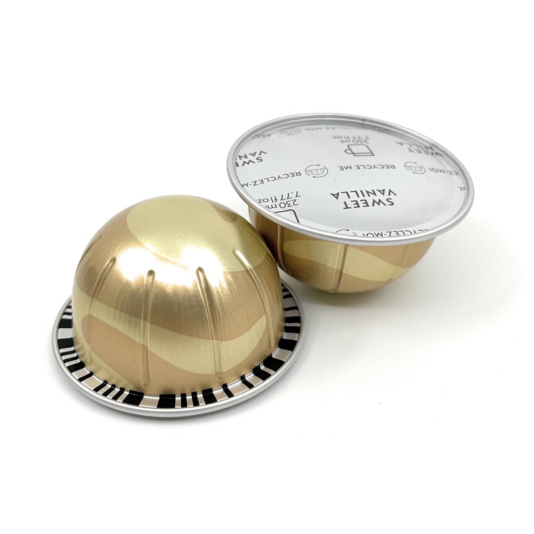 Generic Sweet Vanilla Coffee Pods - 10 Count Espresso compact pieces, Brews 230ml / 7.77 Ounce