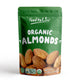 Food to Live Organic Dry Roasted Almonds, 4 Pounds - Non-GMO, Unsalted, Vegan, Keto, Paleo, Kosher, Bulk, High in Protein, Dieta