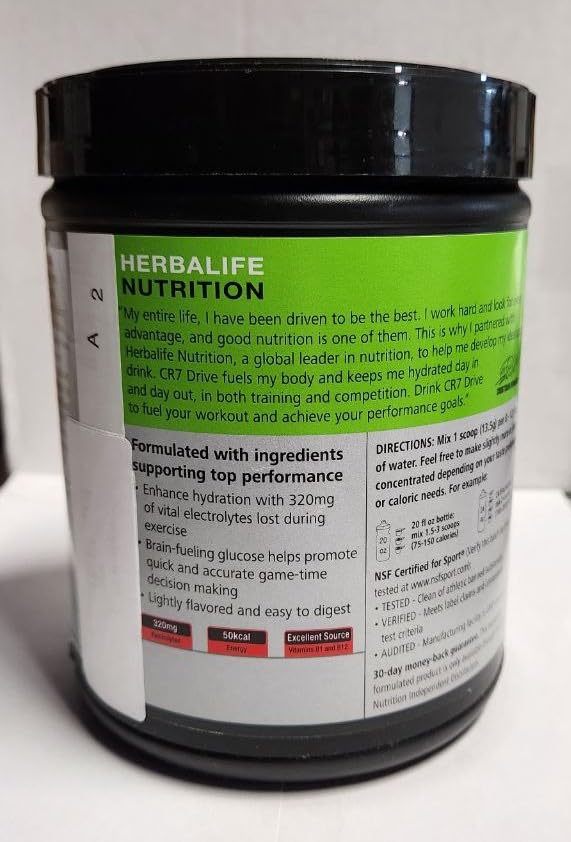 Herballife24 Cr7 Drive, Acai Berry Flavor, 29Oz Disclaimer: This Product Is Not Intended To Diagnose, Treat, Cure, Or Prevent An
