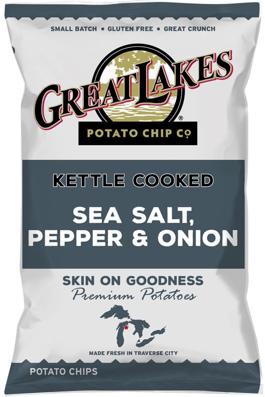 Great Lakes Bold & Zesty Flavor Trio: The Ultimate Snack Adventure By Superdeals | 1.375 Oz Bag | 4 Michigan Cherry Bbq | 4 Sea