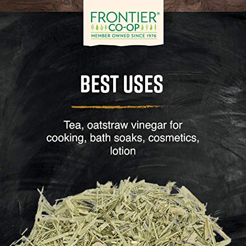 Frontier Co-Op Organic Cut And Sifted Oatstraw Green Tops 2.19Oz