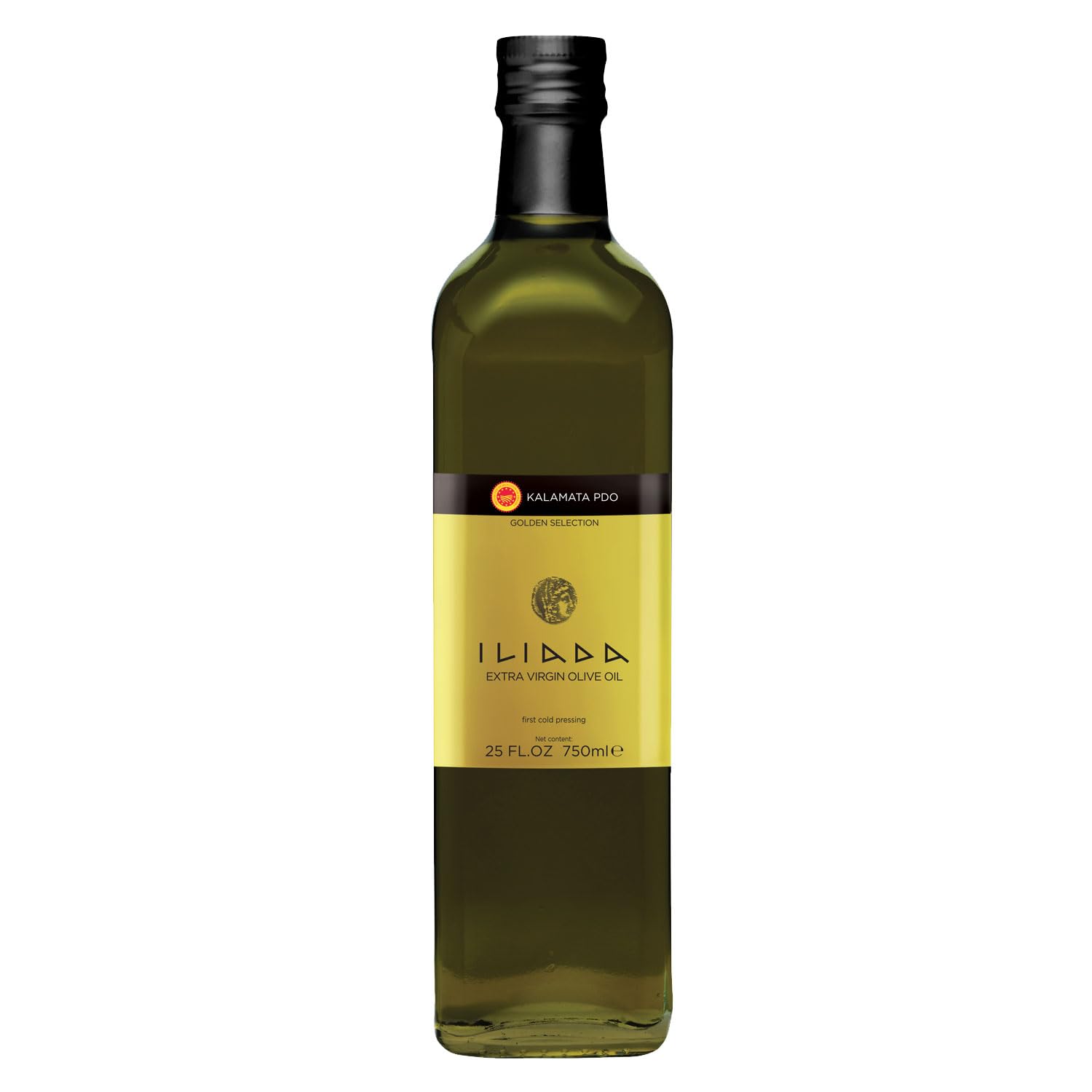 Iliada Kalamata PDO Extra Virgin Olive Oil, 750ml | Multi-Awarded | Single Region 100% Greek | Monovarietal Koroneiki | Cold Pre