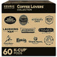 Keurig Coffee Lovers  Collection Variety Pack, Single-Serve Coffee K-Cup Pods Sampler, 60 Count