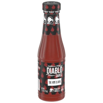 Generic Taco Bill Diablo Hot Sauce, (2 Pack) 7.5Oz Bottles