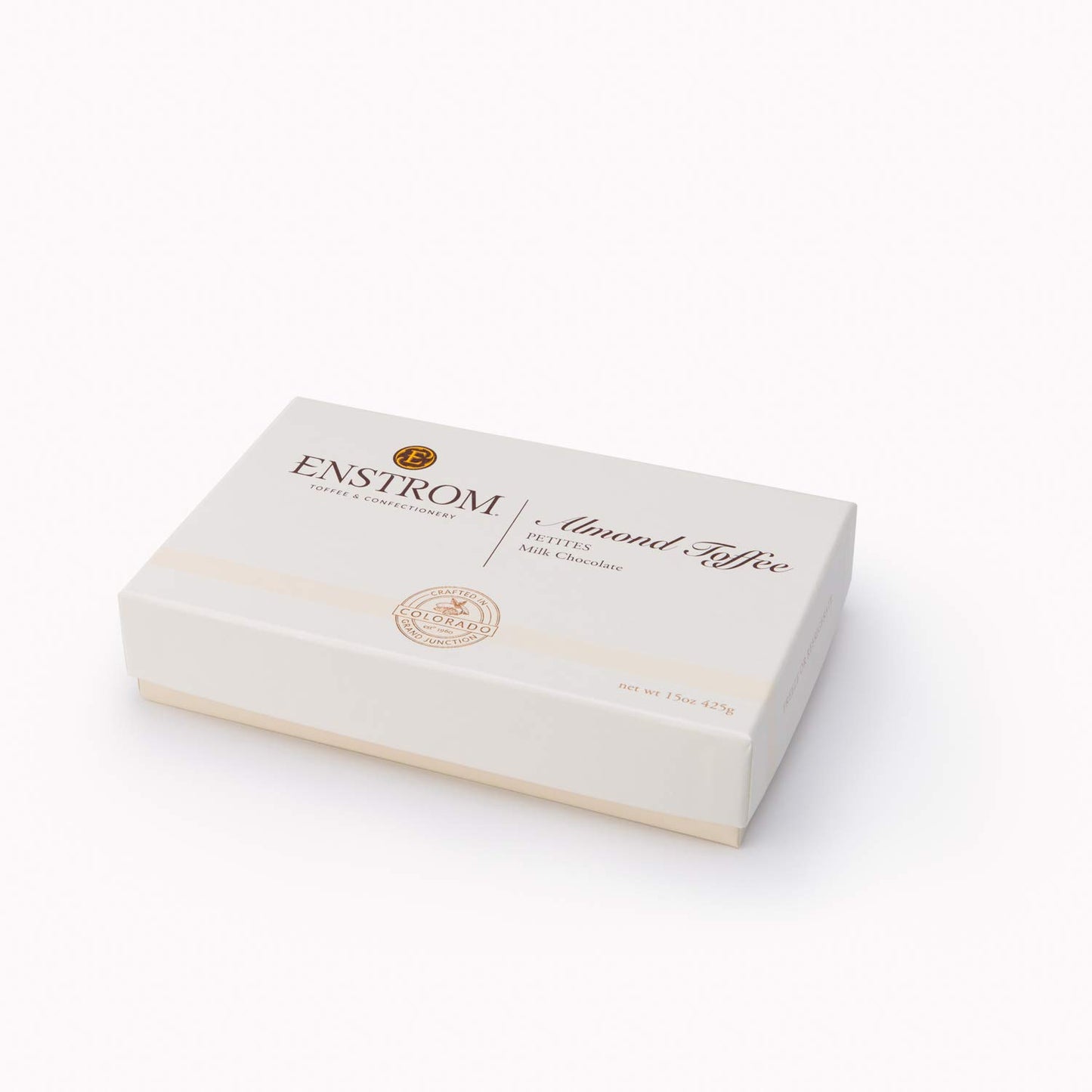Enstrom Milk Chocolate Almond Toffee Petites 60Oz Box | Bite-Size | Gluten Free | Kosher Dairy | All Natural
