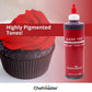 Chefmaster Super Red Liqua-Gel® Food Coloring | Vibrant Color | Professional-Grade Dye For Icing, Frosting, Fondant | Baking & Decorating | Fade-Resistant | Easy-To-Use | Made In Usa | 10.5 Oz
