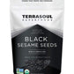 Terrasoul Superfoods Organic Black Sesame Seeds, 2 Lbs - Raw | Unhulled | Lab-Tested