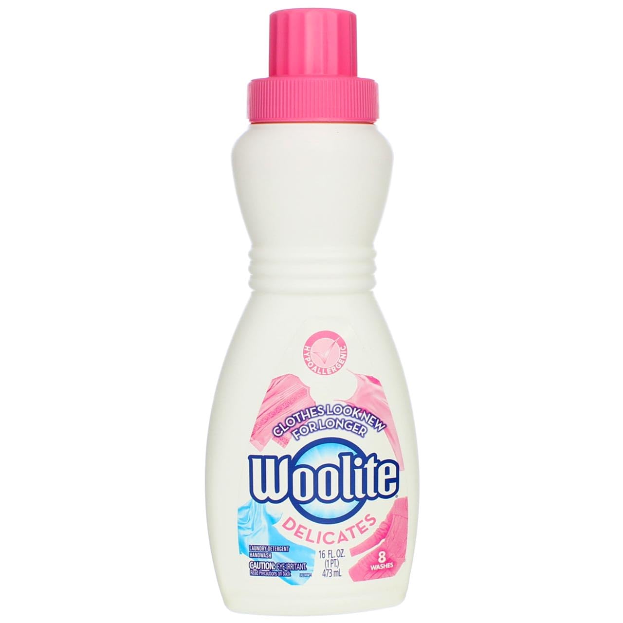 Woolite Delicates Hypoallergenic Liquid Laundry Detergent, 16 Fl Oz Bottle, Hand & Machine Wash (Pack Of 3)