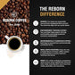 Reborn Coffee Whole Bean Decaf Coffee, Medium Roast, 12 Ounce, Flavor Notes of Berry, Caramel, Peach, and Cinnamon