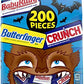 Butterfinger Bulk Halloween Candy Bag, Mini Butterfinger, Crunch & Baby Ruth, 72 Ounce, Individually Wrapped, 200 Count